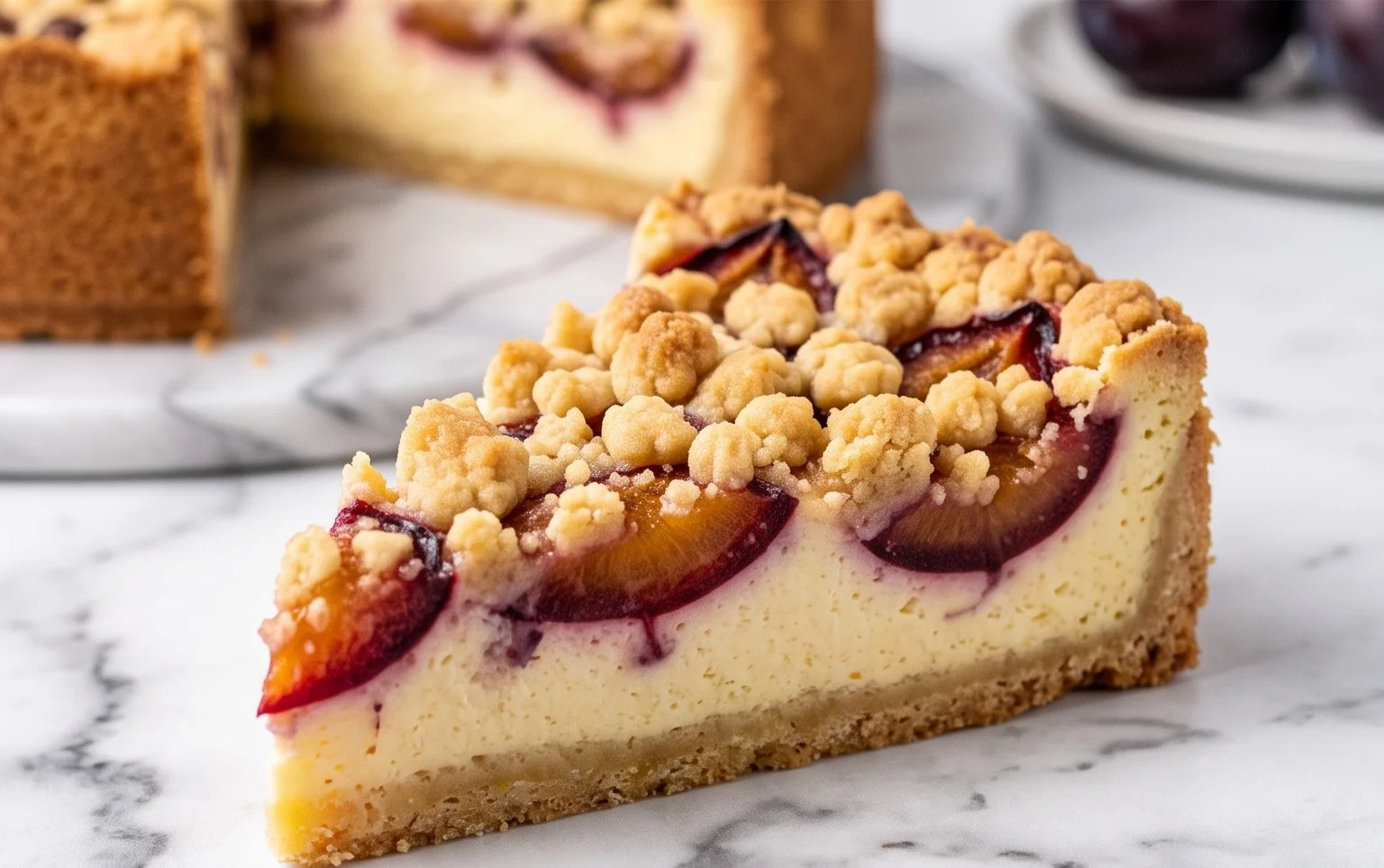 Zwetschgen-Käsekuchen: Mürbeteig, Streusel & Herbstgenuss